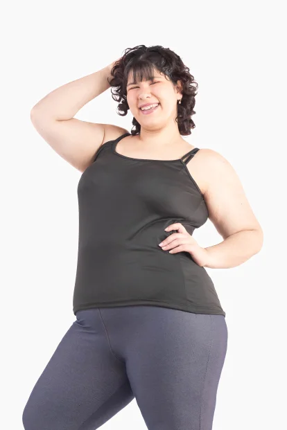 Musculosa tira fina